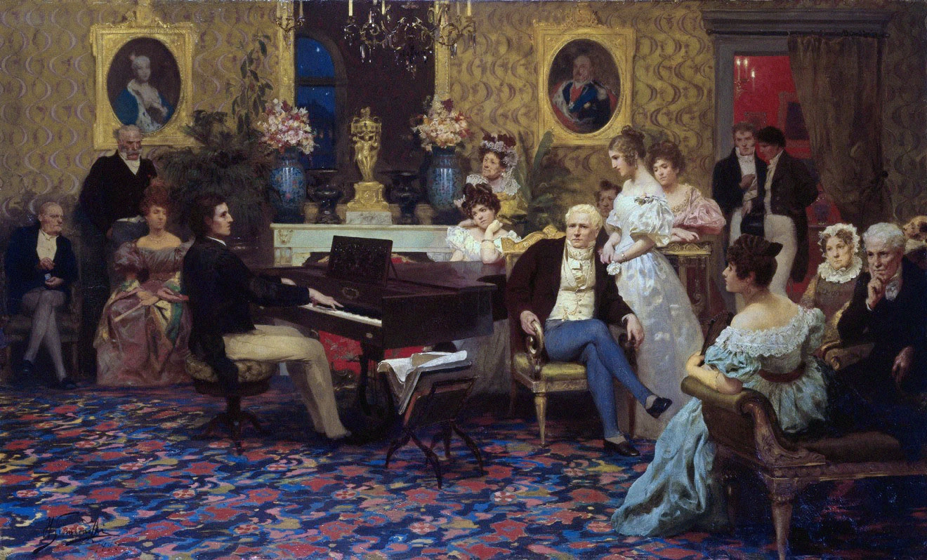 Henryk Siemiradzki - Chopin in concerto